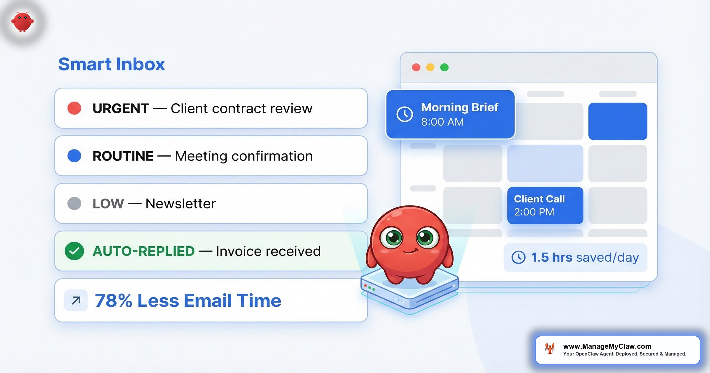 OpenClaw for Email and Calendar: How to Automate Your Inbox and Schedule in 2026