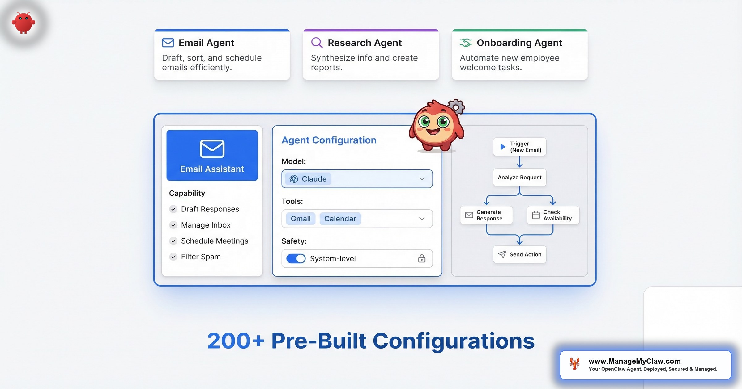 OpenClaw agent template configuration guide hero image