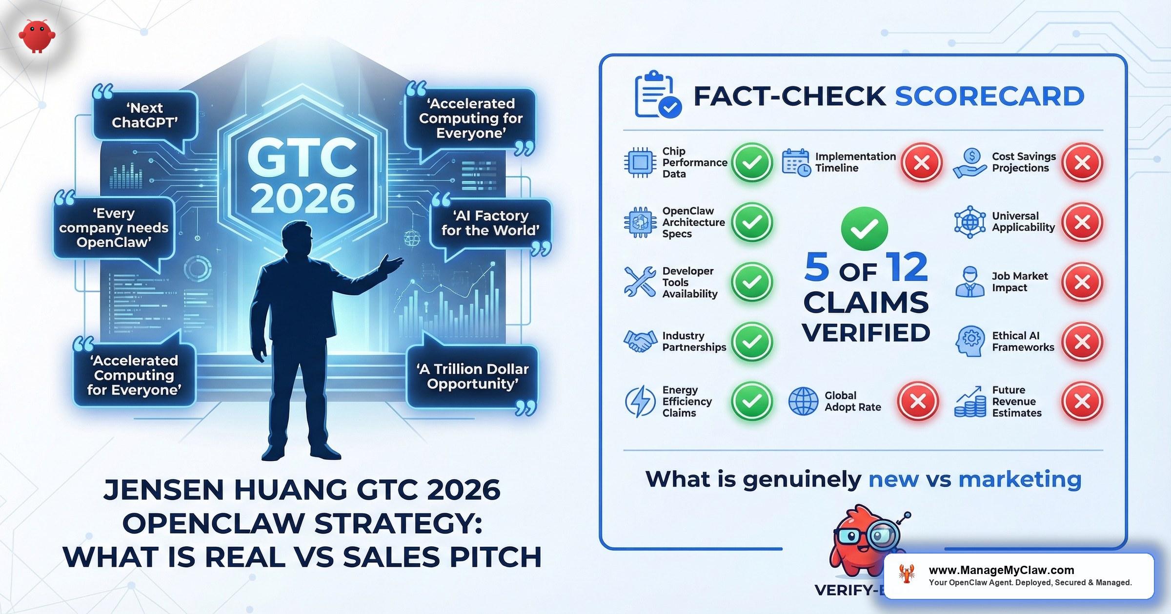 Jensen Huang’s GTC 2026 ‘OpenClaw Strategy’: What’s Real vs NVIDIA Sales Pitch
