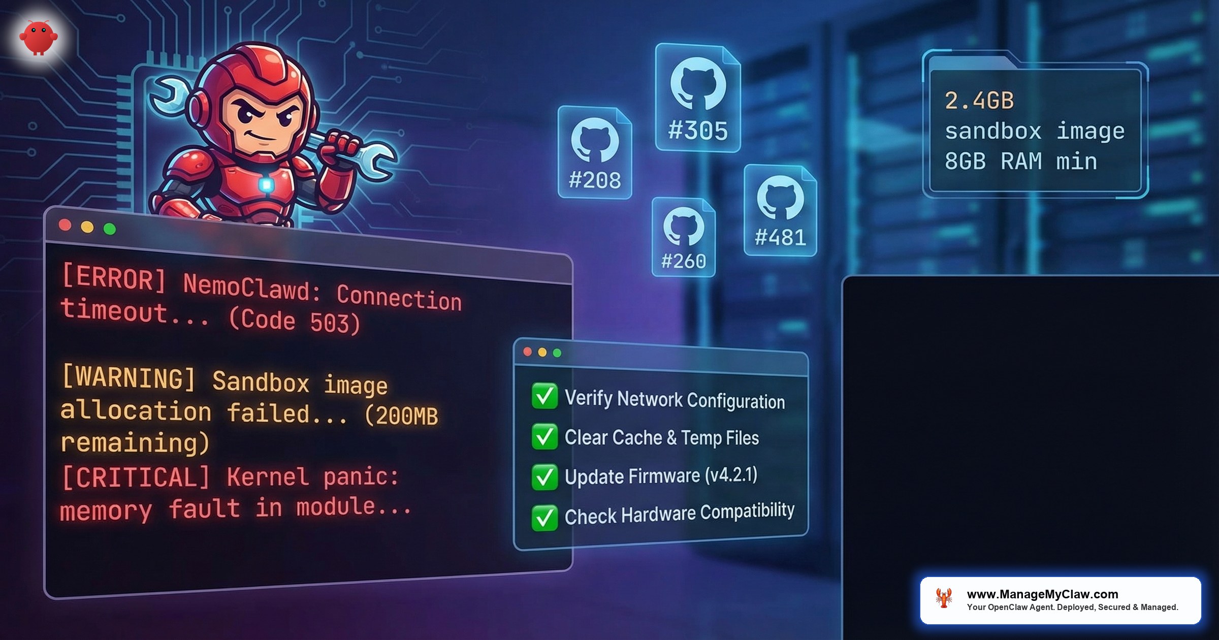 NemoClaw Troubleshooting: Every Known Issue and How to Fix It