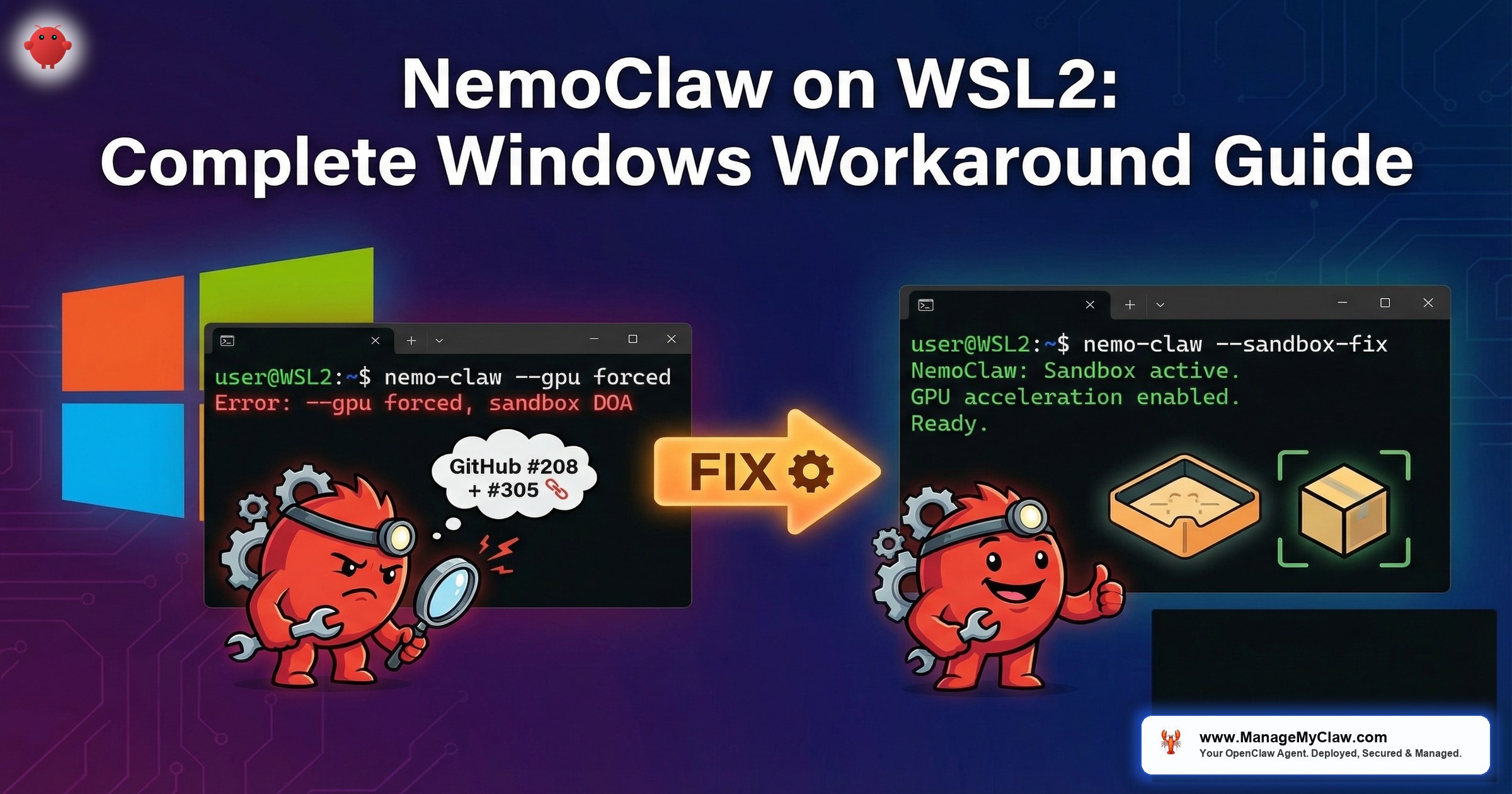NemoClaw on WSL2: The Complete Workaround Guide