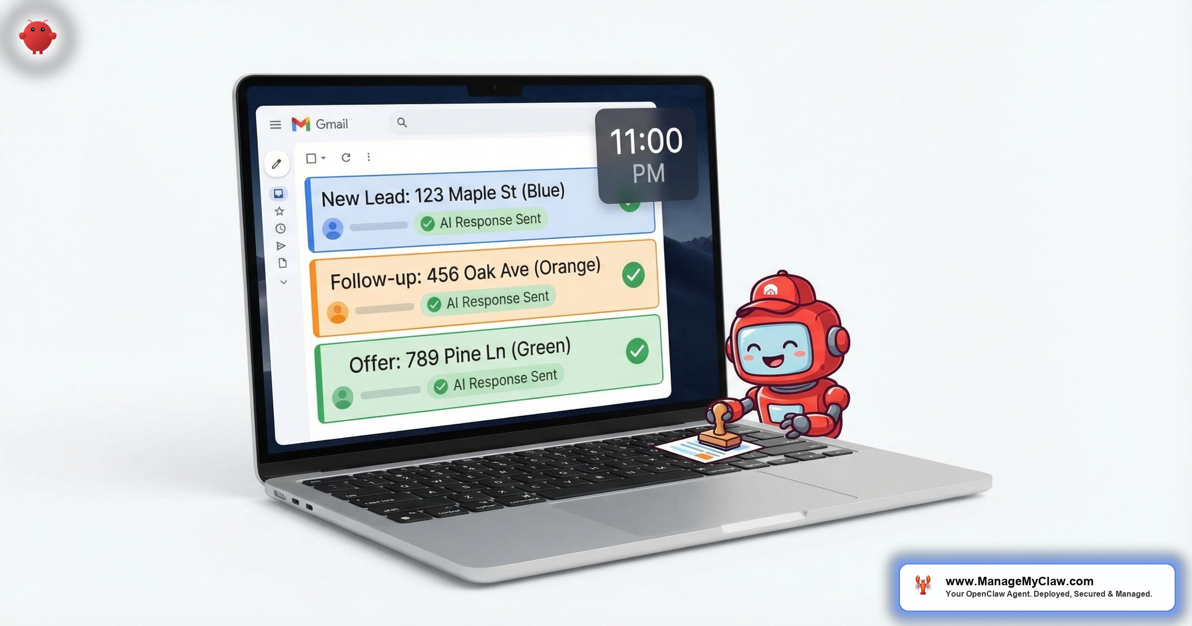 AI email agents for real estate