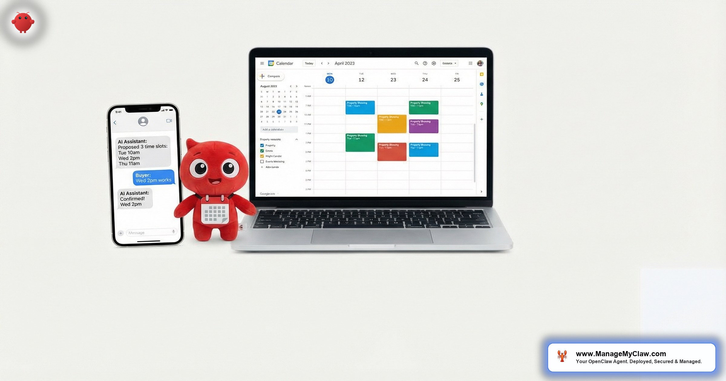 Automated viewing scheduler AI
