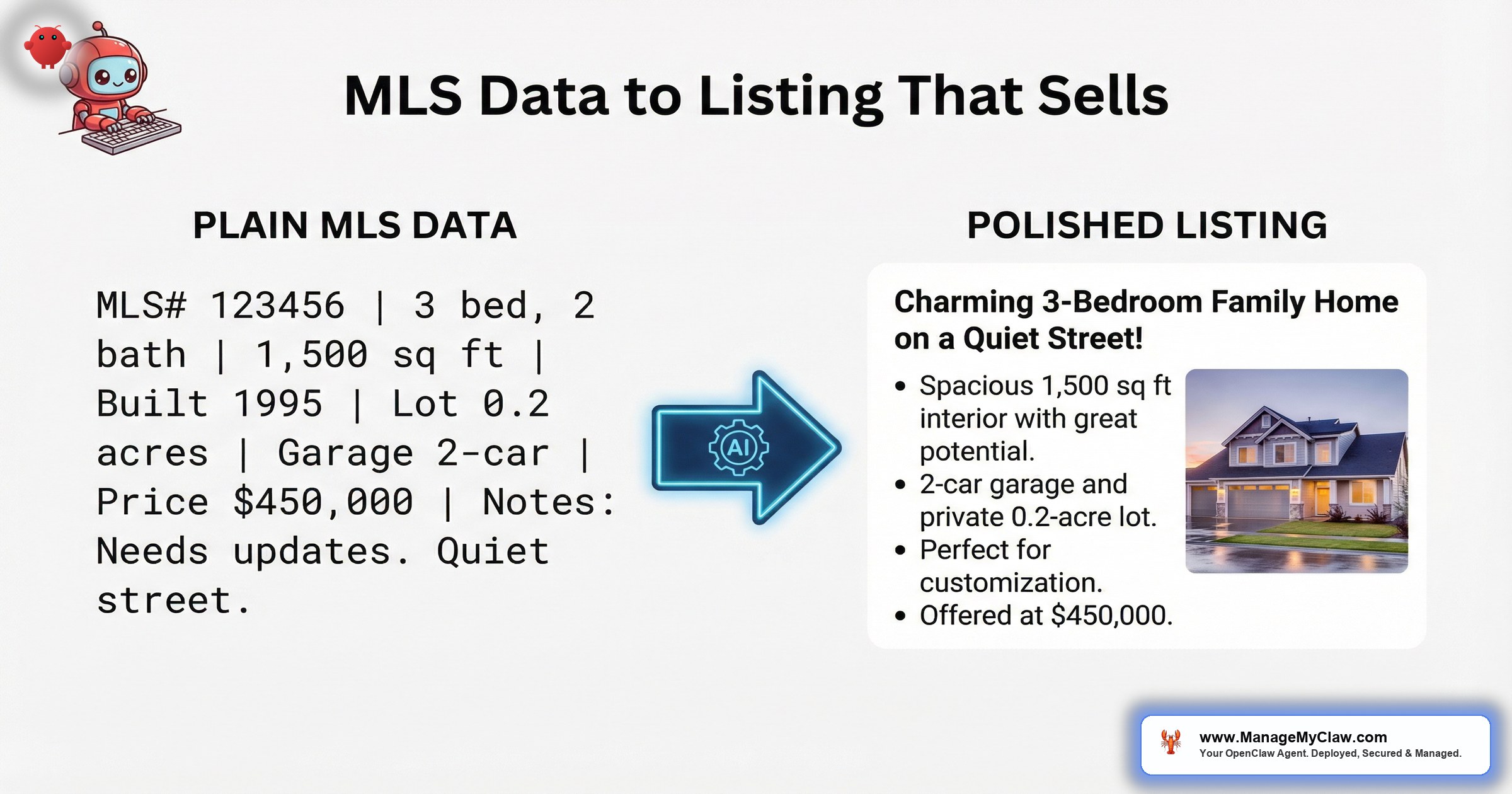 AI listing descriptions for real estate