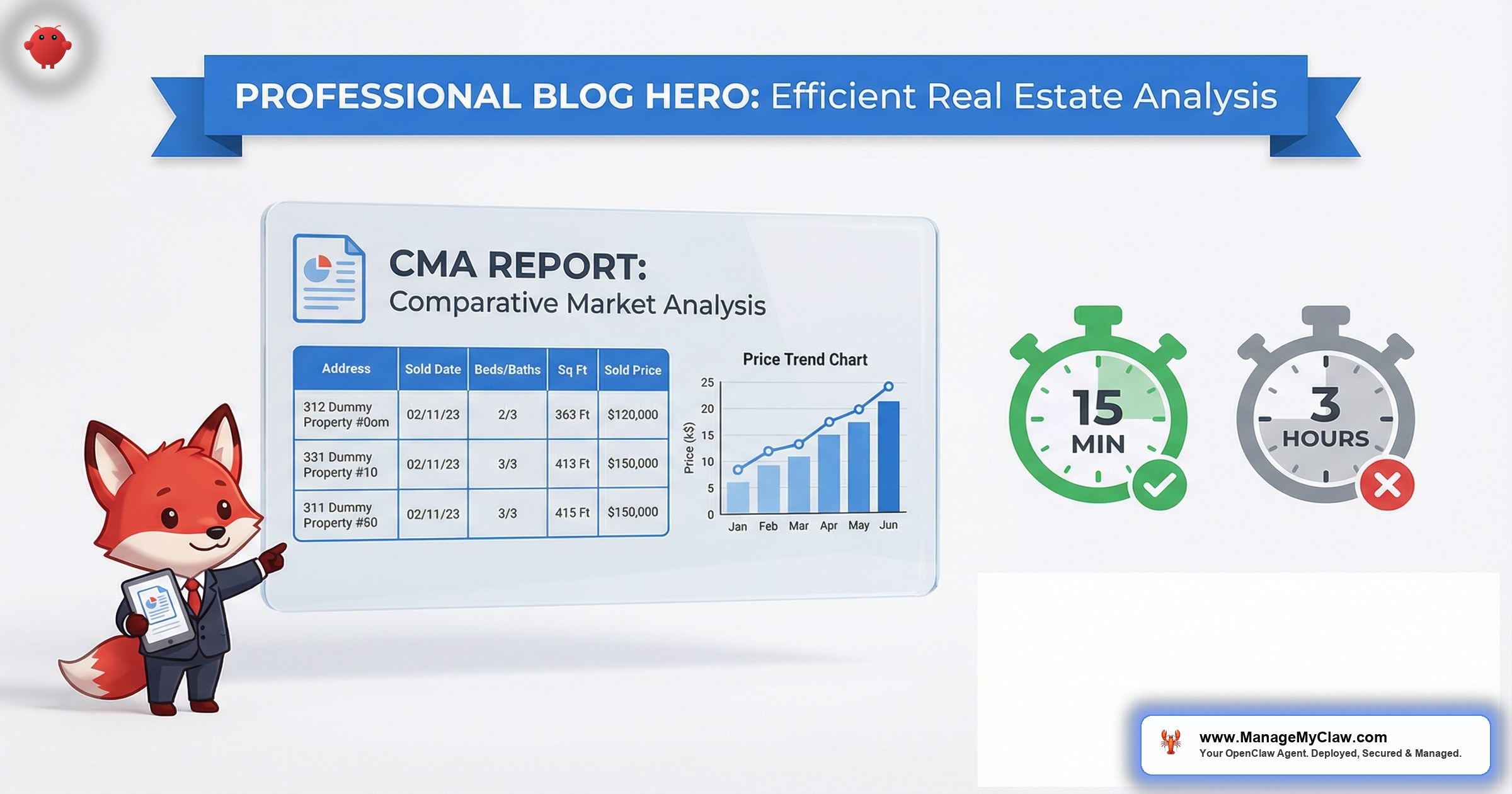 Automated CMA reports with AI
