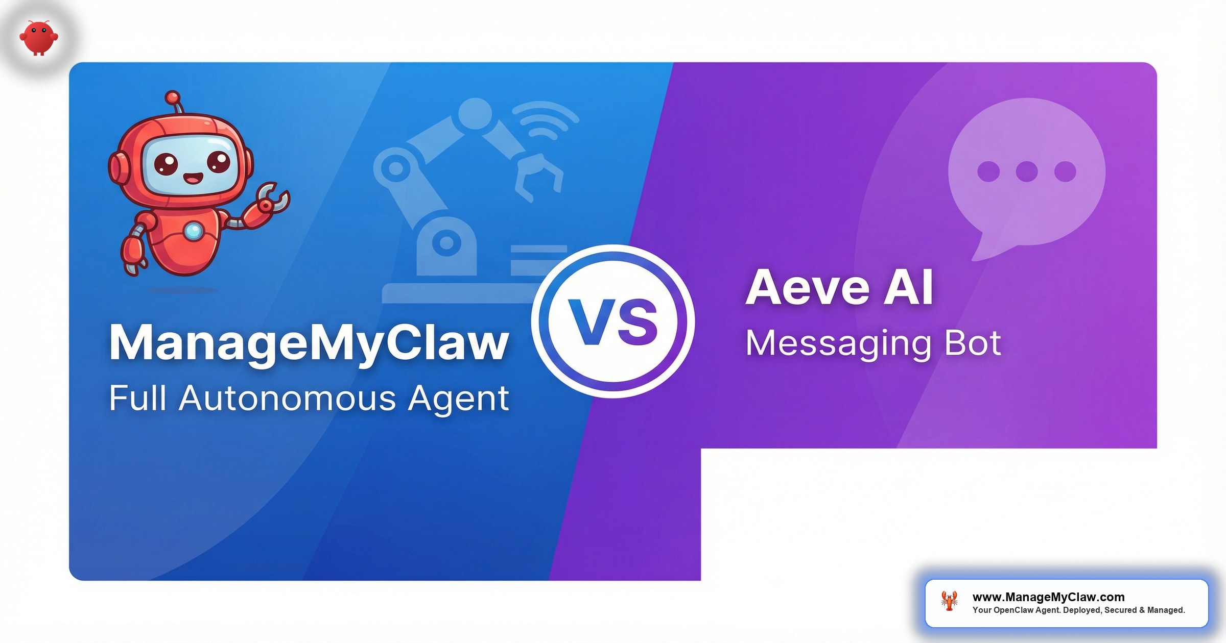 ManageMyClaw vs Aeve AI for Airbnb