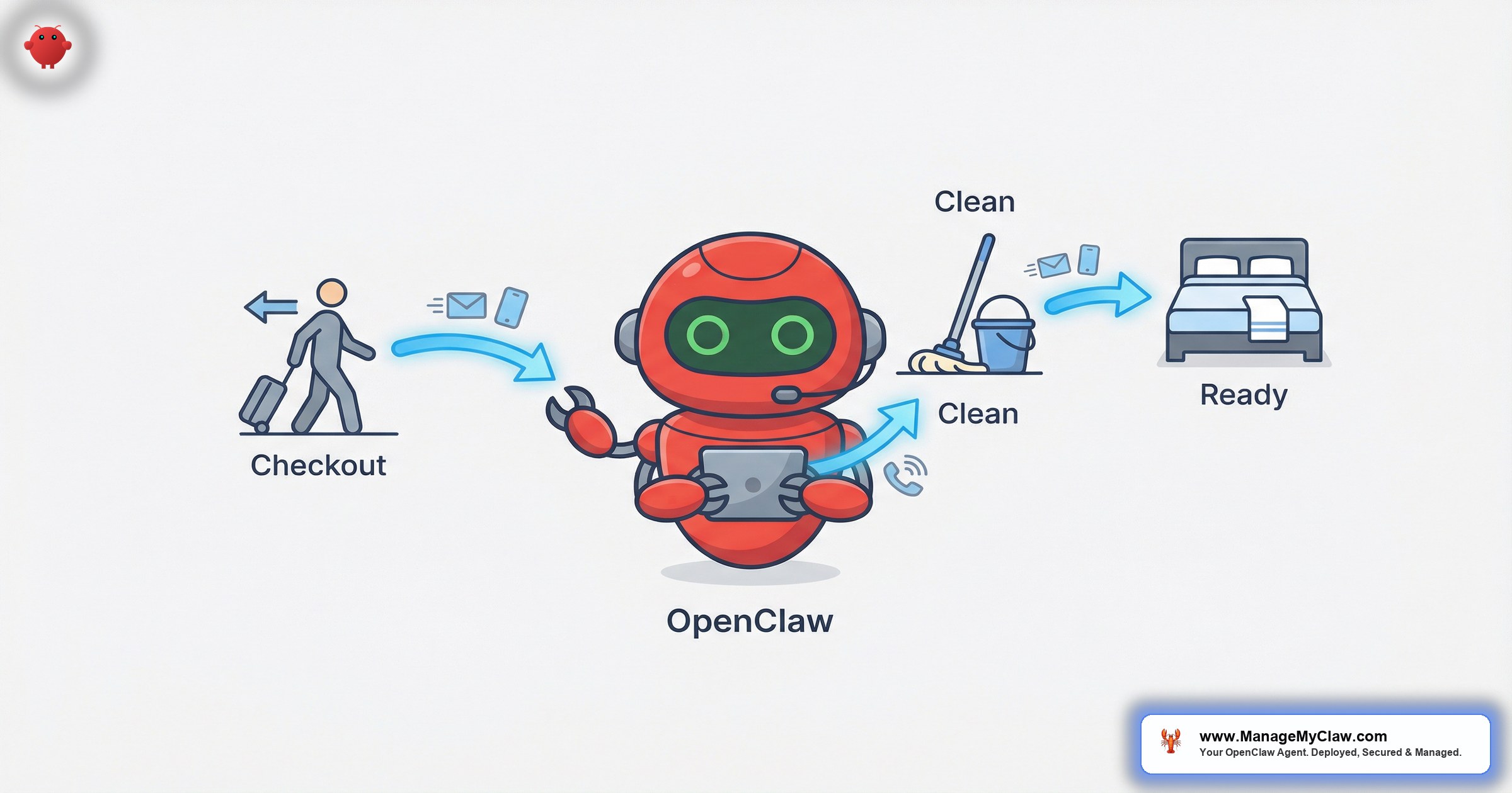 Turnover Team Automation for Airbnb
