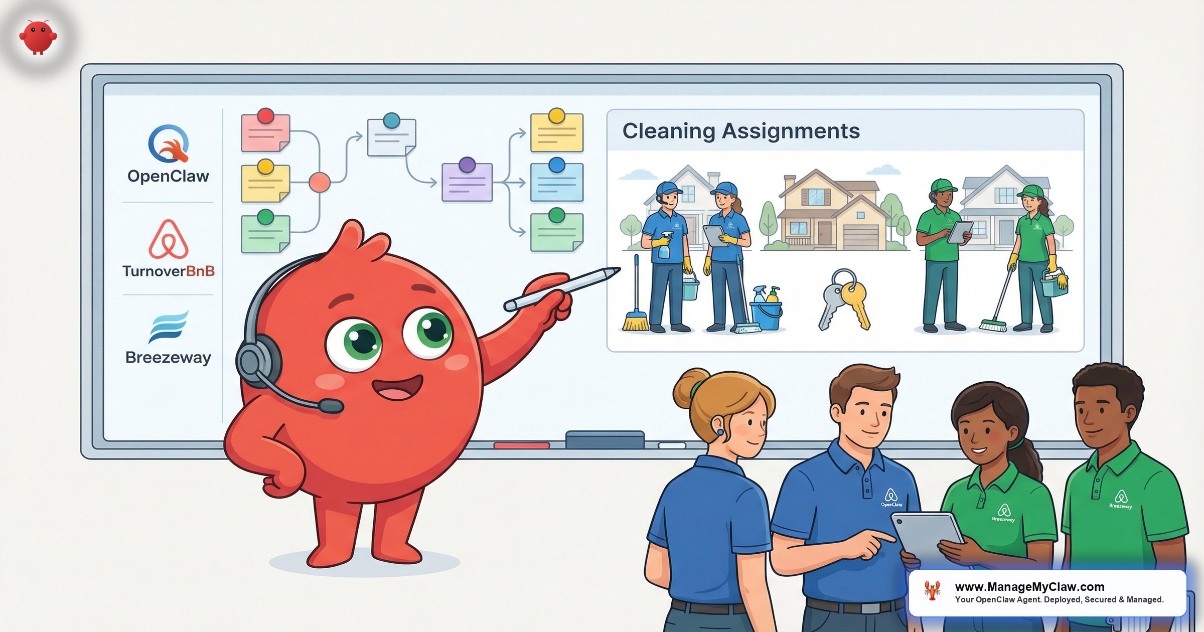 OpenClaw TurnoverBnB Breezeway Integration