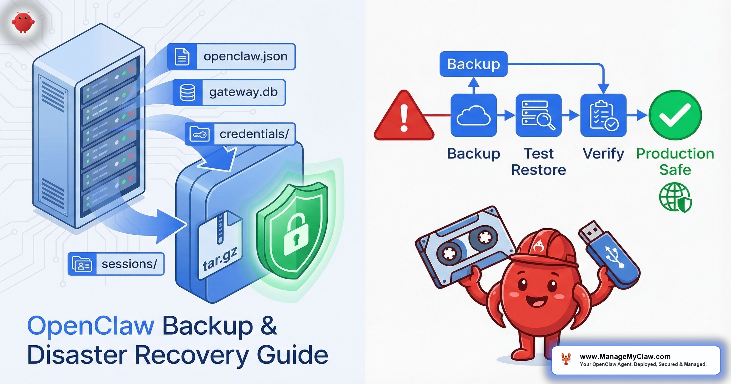 OpenClaw Backup & Disaster Recovery: The Complete Guide