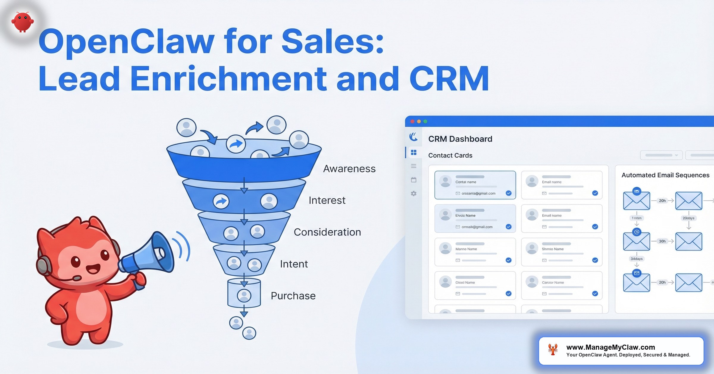 OpenClaw for Sales Teams: Lead Enrichment, CRM, and Follow-Up Sequences